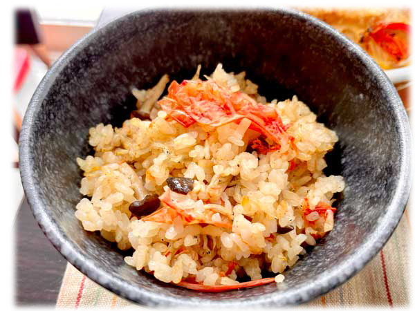 トマトとしらすの炊き込みごはん