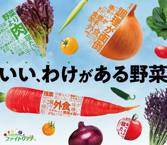 新コンセプト「いいわけ野菜」
