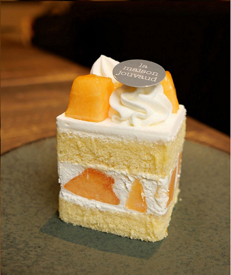 「レノン」を使ったショートケーキ(La maison JOUVAUD)の画像
