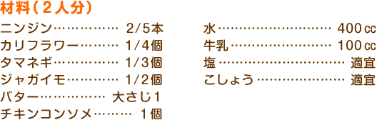 ޗi2lj
jWccccc2/5{
Jt[ccc1/4
^}lMccccc1/3
WKCcccc1/2
o^[cccccc傳1
`LR\cc1
cccccccc400cc
ccccccc100cc
ccccccccKX
傤cccccKX