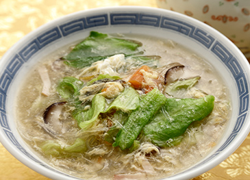 レタスの春雨スープ