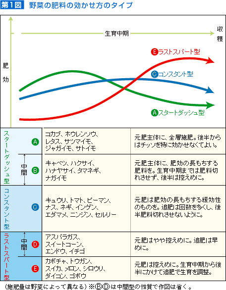 施肥の基本的な考え方 野菜 山田式家庭菜園教室 調べる タキイ種苗株式会社